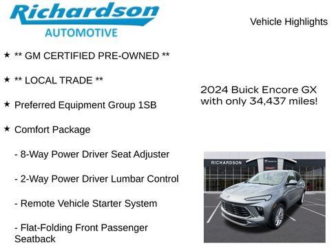 Used 2024 Buick Encore GX Preferred w/ Comfort Package FWD image 11