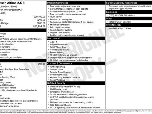 Used 2006 Nissan Altima 2.5 S image 30