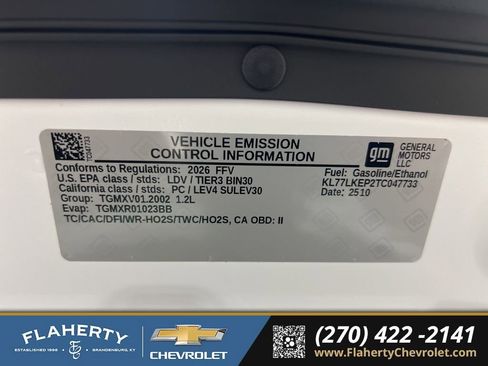 New 2026 Chevrolet Trax ACTIV w/ Driver Confidence Package image 17