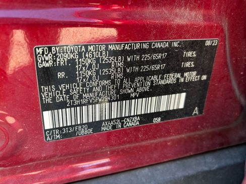 Used 2023 Toyota RAV4 LE image 14