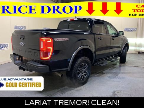 Certified 2023 Ford Ranger Lariat w/ Tremor Off-Road Package AWD/4WD image 3