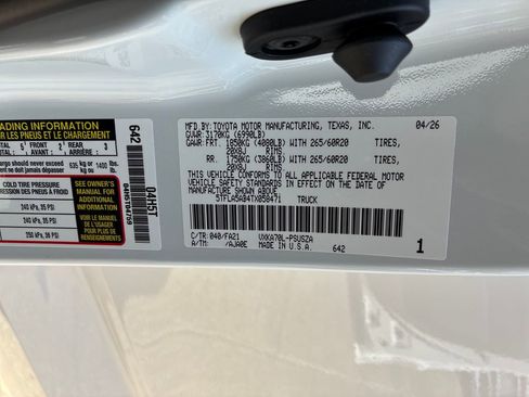 New 2026 Toyota Tundra SR5 RWD image 34