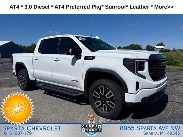 Used 2023 GMC Sierra 1500 AT4 w/ AT4 Preferred Package AWD/4WD image 1