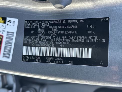 Certified 2026 Toyota Highlander XLE AWD/4WD image 36