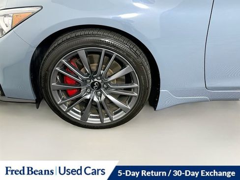 Used 2023 INFINITI Q50 Red Sport 400 w/ Carbon Fiber Package AWD/4WD image 39