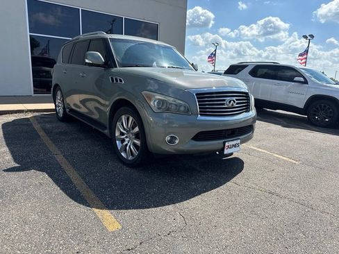 Used 2012 INFINITI QX56 4WD w/ Deluxe Touring Pkg image 1