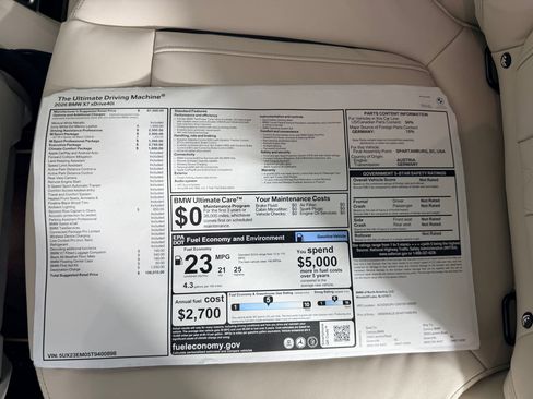 New 2026 BMW X7 xDrive40i image 22