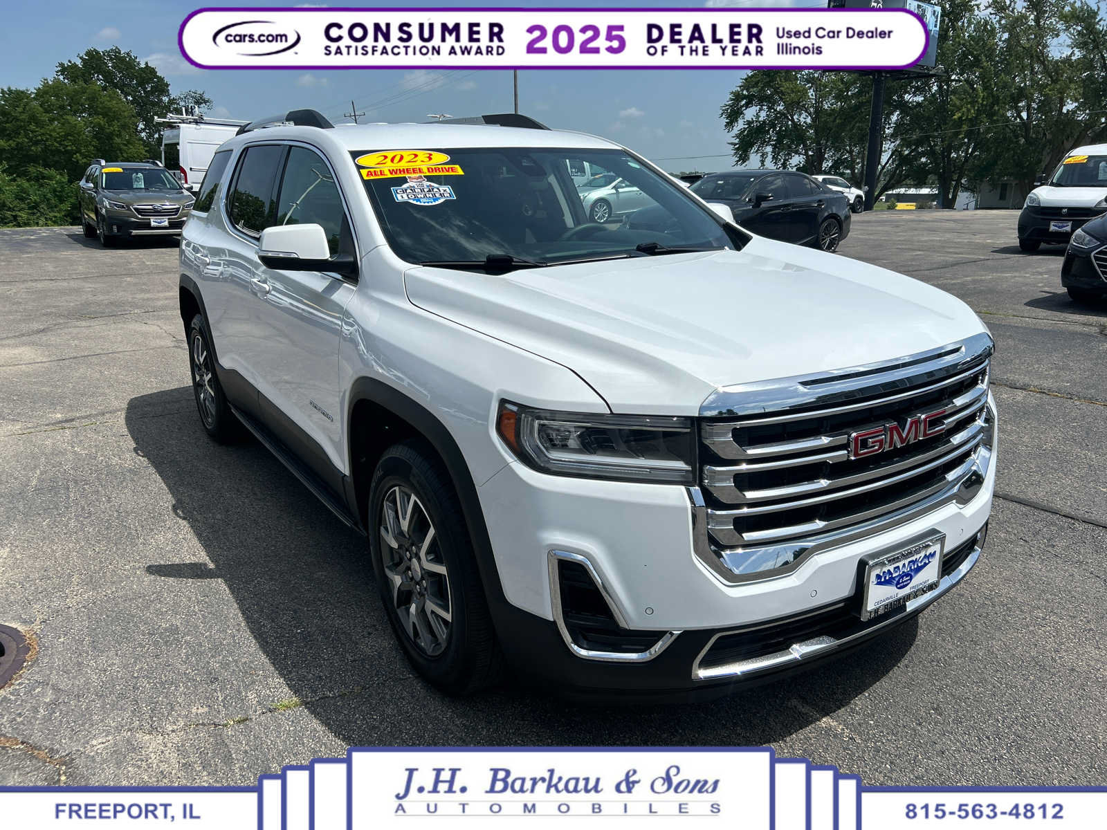 Used 2023 GMC Acadia SLE w/ Driver Convenience Package AWD/4WD image 1