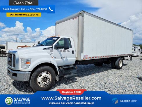 Used 2021 Ford F750 2WD Regular Cab Super Duty image 3