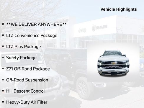 Used 2022 Chevrolet Silverado 1500 LTZ AWD/4WD image 5