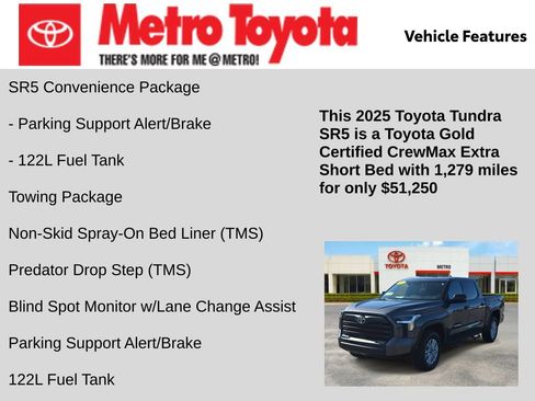 Certified 2025 Toyota Tundra SR5 image 21