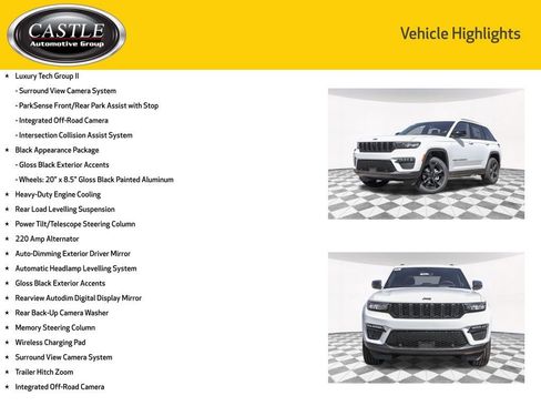 New 2025 Jeep Grand Cherokee Limited w/ Luxury Tech Group II image 6