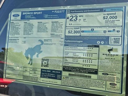 New 2025 Ford Bronco Sport Badlands w/ Badlands Tech Package image 18