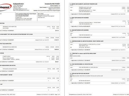 Used 2016 Land Rover Range Rover Long Wheelbase Supercharged image 7