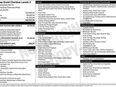 Used 2021 Jeep Grand Cherokee Laredo X image 6