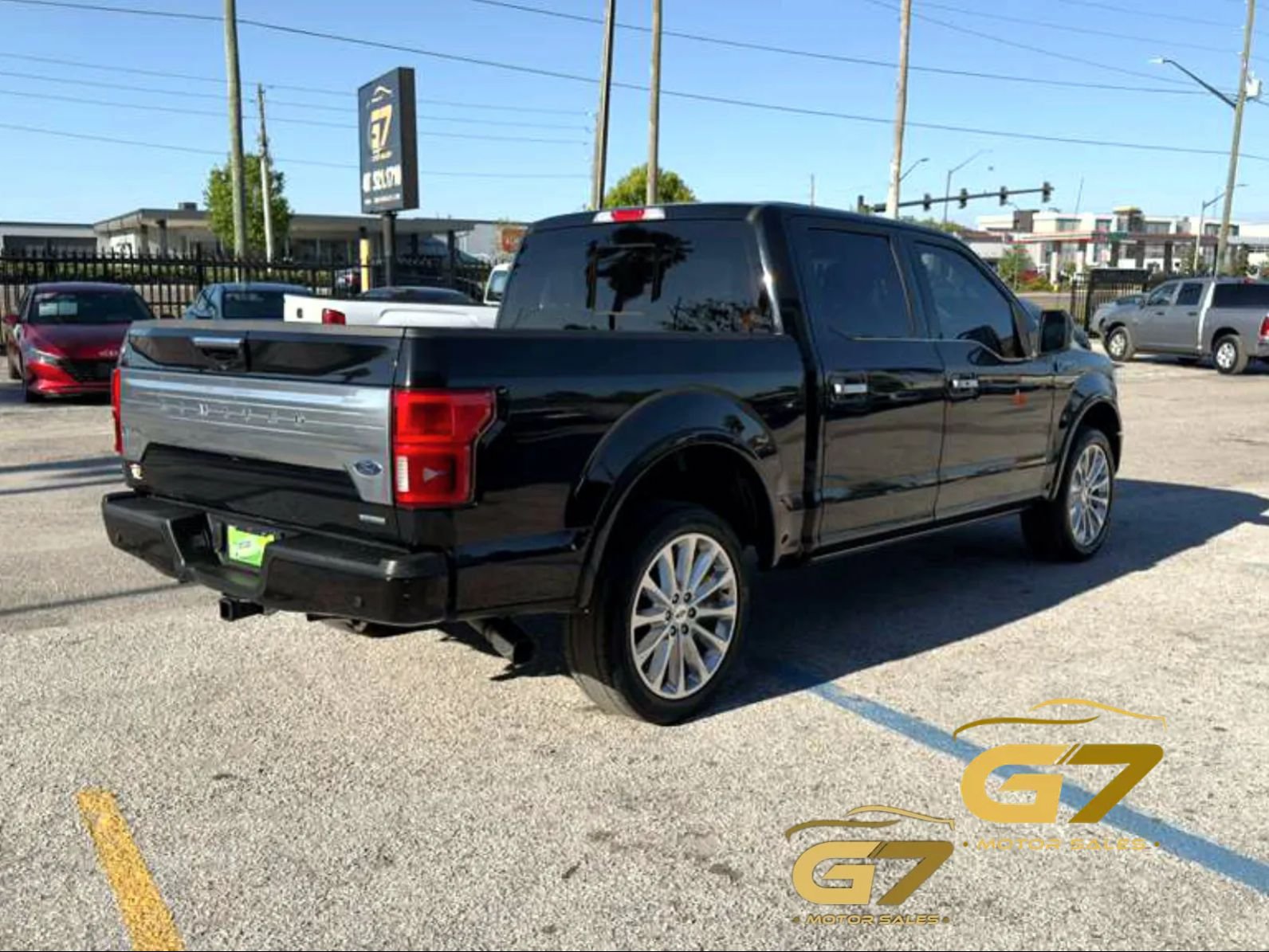 Used 2018 Ford F150 Limited w/ Trailer Tow Package AWD/4WD image 7