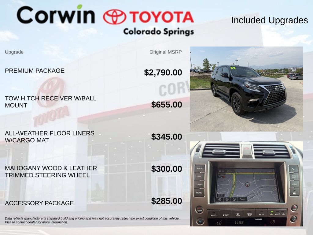 Used 2020 Lexus GX 460 Premium w/ Premium Package AWD/4WD image 4