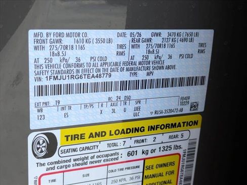 New 2026 Ford Expedition Tremor AWD/4WD image 17