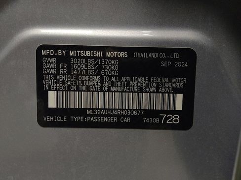 Used 2024 Mitsubishi Mirage ES image 33