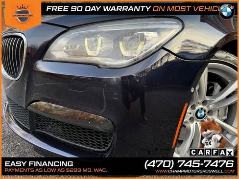 Used 2015 BMW 750Li w/ M Sport Edition image 3