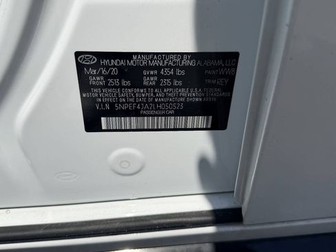 Used 2020 Hyundai Sonata SEL w/ Convenience Package FWD image 12