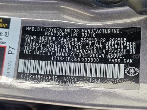 Used 2017 Toyota Camry SE image 22