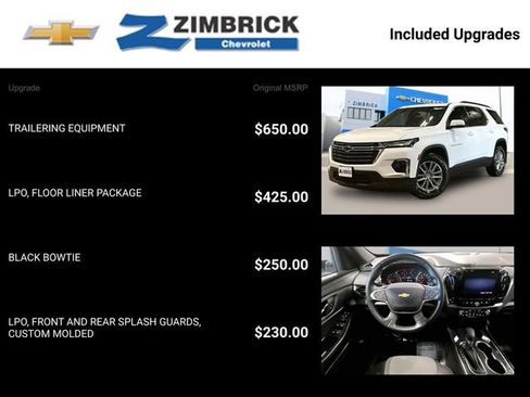 Certified 2023 Chevrolet Traverse LT w/ LPO, Floor Liner Package image 14