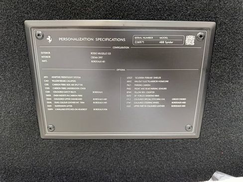 Used 2017 Ferrari 488 Spider RWD image 20