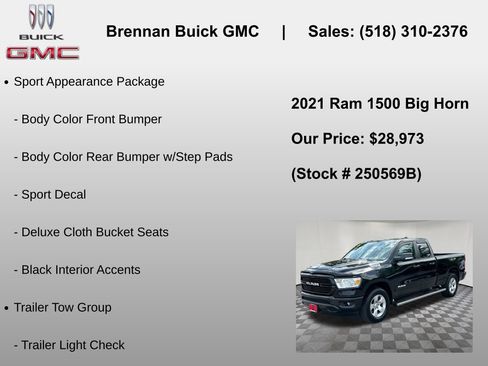 Used 2021 RAM 1500 Big Horn AWD/4WD image 12