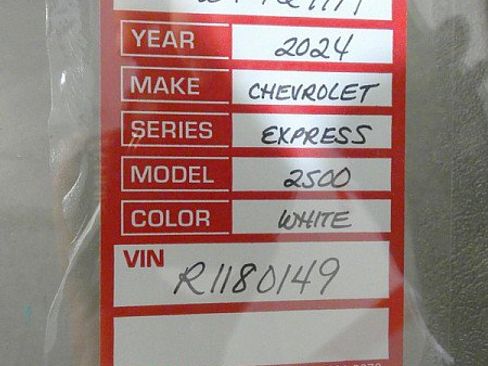 Used 2024 Chevrolet Express 2500 w/ Driver Convenience Package image 22