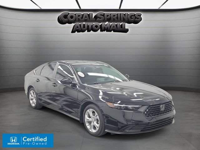 Certified 2025 Honda Accord LX image 1