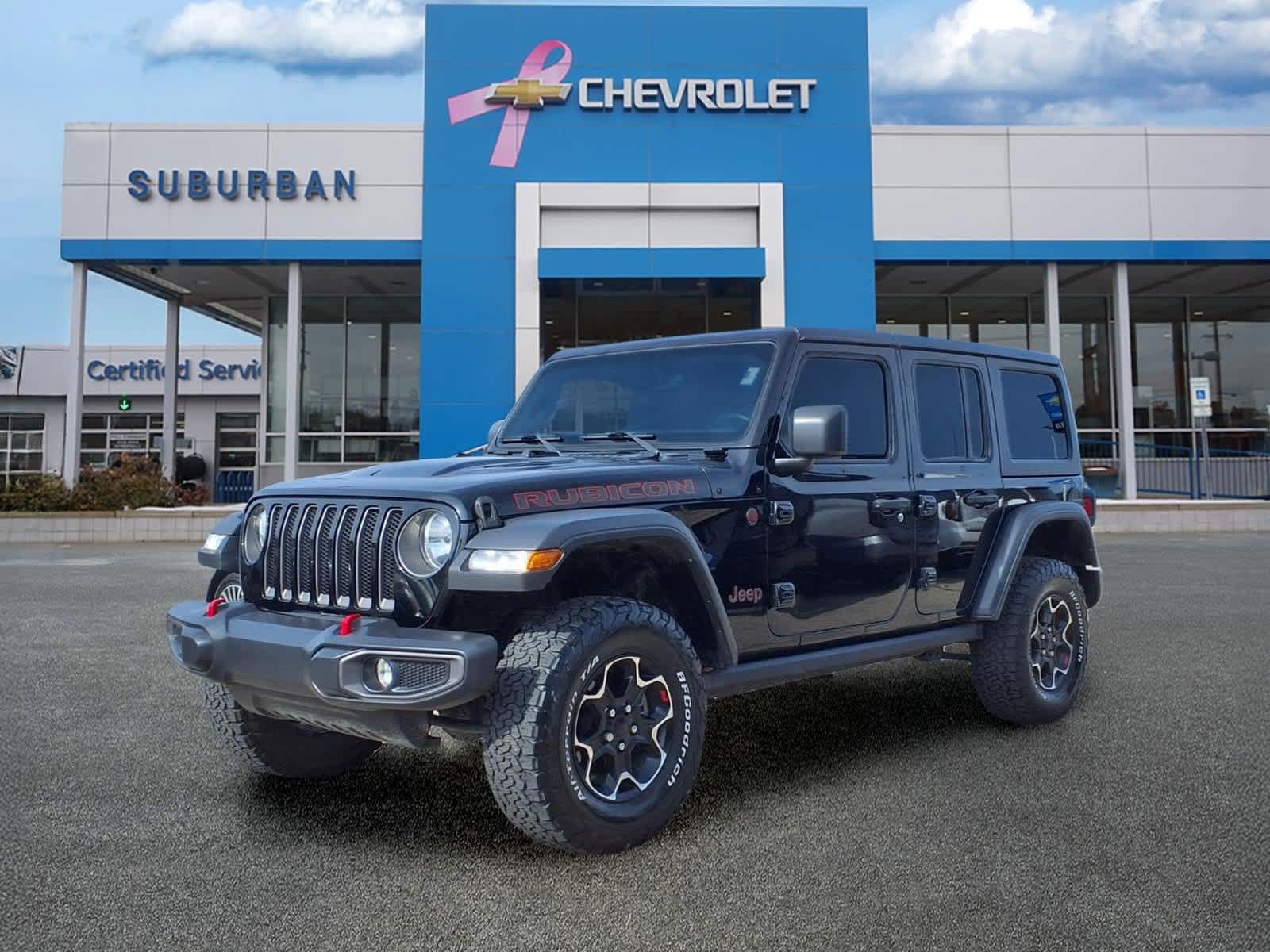 Used 2023 Jeep Wrangler Unlimited Rubicon w/ Cold Weather Group AWD/4WD image 1