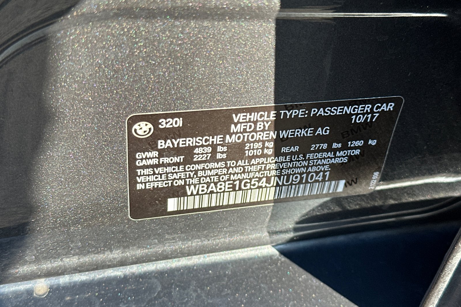 Used 2018 BMW 320i Sedan RWD image 32