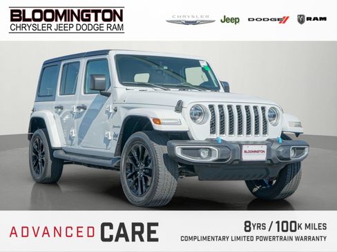 Used 2022 Jeep Wrangler Unlimited Sahara w/ Cold Weather Group image 1