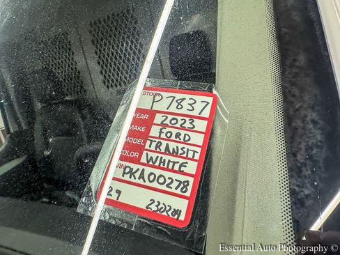 Used 2023 Ford Transit 350 148 High Roof Extended w/ Load Area Protection Package image 26