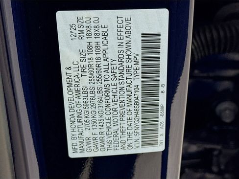 Used 2025 Honda Pilot EX-L image 44