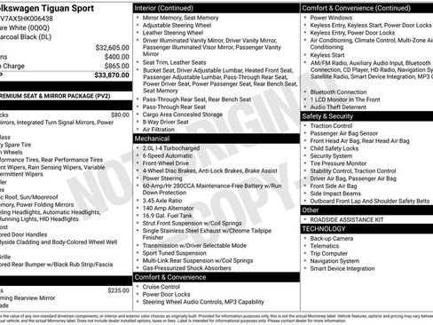 Used 2017 Volkswagen Tiguan Sport image 38