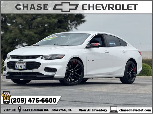 Used 2018 Chevrolet Malibu LT w/ Leather Package FWD image 1