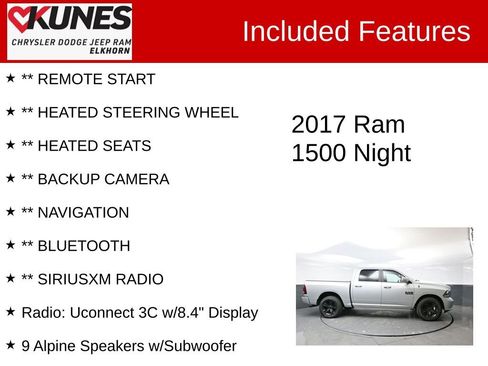 Used 2017 RAM 1500 Sport w/ Convenience Group image 2