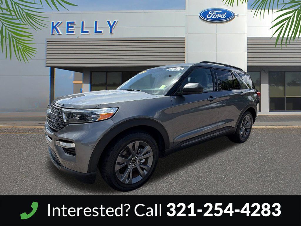 Used 2021 Ford Explorer XLT w/ Equipment Group 202A RWD image 1