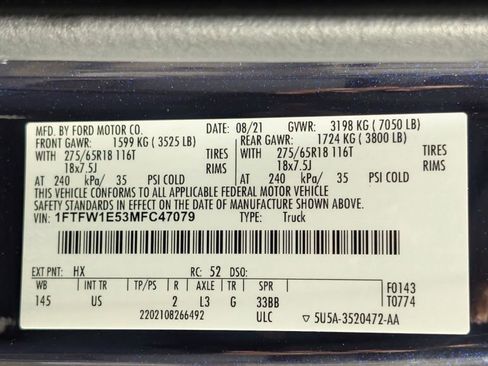 Certified 2021 Ford F150 XLT w/ Equipment Group 302A High image 26