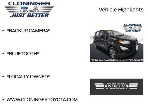 Used 2021 Ford EcoSport S FWD image 3