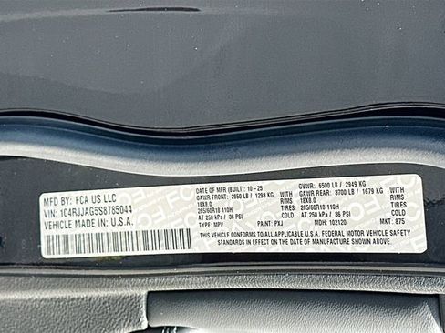 New 2025 Jeep Grand Cherokee L Altitude image 20