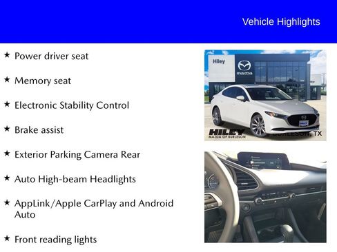 New 2026 MAZDA MAZDA3 2.5 S Sedan w/ Preferred Pkg image 9