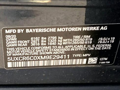 Used 2021 BMW X5 xDrive40i w/ Convenience Package image 33