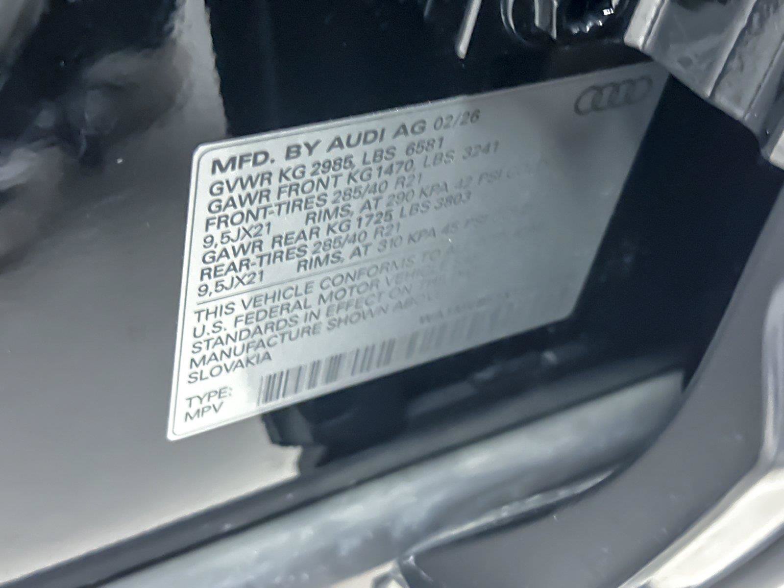 Certified 2026 Audi Q7 Premium Plus w/ Premium Plus Package AWD/4WD image 29