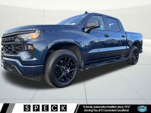 Used 2023 Chevrolet Silverado 1500 Custom w/ LPO, Dark Essentials Package image 1