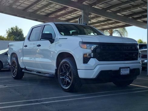 New 2026 Chevrolet Silverado 1500 Custom w/ Turbomax Blackout Package RWD image 2