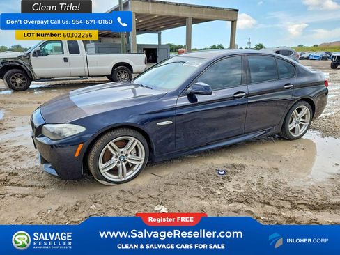 Used 2012 BMW 550i Sedan w/ M Sport Pkg RWD image 1