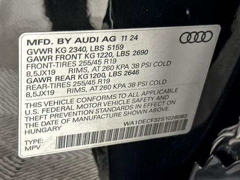 Used 2025 Audi Q3 2.0T Premium w/ Convenience Package image 26